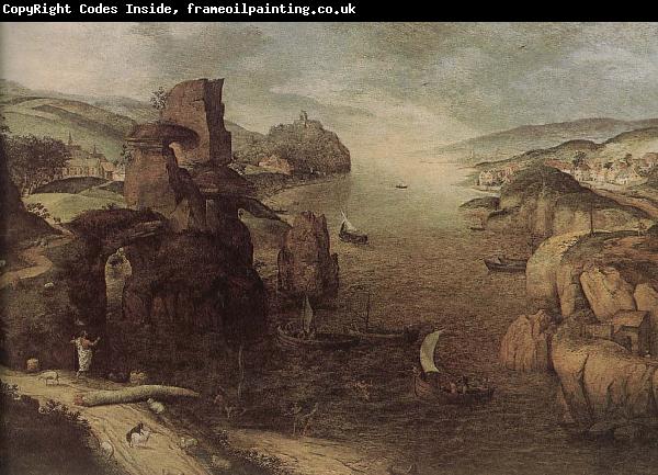 Pieter Bruegel Christ appears in the sea Tiberias